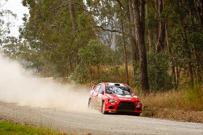 1;1-August-2010;APRC;Asia-Pacific-Rally-Championship;Australia;Chris-Murphy;Evo-10;Imbil;Katsu-Taguchi;Mitsubishi-Lancer;Mitsubishi-Lancer-Evolution-X;QLD;Queensland;Sunshine-Coast;Team-MRF;auto;motorsport;racing;telephoto