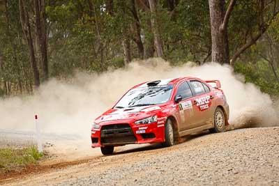 1;1-August-2010;APRC;Asia-Pacific-Rally-Championship;Australia;Chris-Murphy;Evo-10;Imbil;Katsu-Taguchi;Mitsubishi-Lancer;Mitsubishi-Lancer-Evolution-X;QLD;Queensland;Sunshine-Coast;Team-MRF;auto;motorsport;racing;telephoto