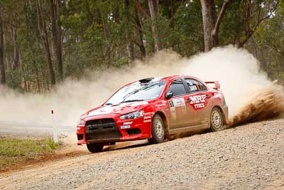 1;1-August-2010;APRC;Asia-Pacific-Rally-Championship;Australia;Chris-Murphy;Evo-10;Imbil;Katsu-Taguchi;Mitsubishi-Lancer;Mitsubishi-Lancer-Evolution-X;QLD;Queensland;Sunshine-Coast;Team-MRF;auto;motorsport;racing;telephoto