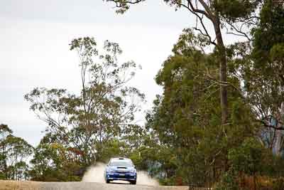 9;1-August-2010;APRC;Asia-Pacific-Rally-Championship;Australia;Ben-Searcy;Imbil;Jean‒Louis-Leyraud;QLD;Queensland;Subaru-Impreza-WRX-STI;Sunshine-Coast;auto;motorsport;racing;telephoto