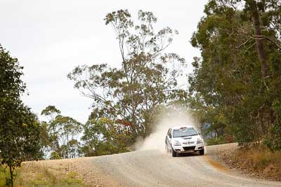 15;1-August-2010;ARC;Australia;Australian-Rally-Championship;Imbil;QLD;Queensland;Rebecca-Smart;Ryan-Smart;Sunshine-Coast;Toyota-Corolla-Sportivo;auto;motorsport;racing;telephoto