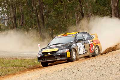 17;1-August-2010;ARC;Australia;Australian-Rally-Championship;Evo-10;Imbil;Lee-Tierney;Mark-Pedder;Mitsubishi-Lancer;Mitsubishi-Lancer-Evolution-X;Pedders-Suspension;QLD;Queensland;Sunshine-Coast;auto;motorsport;racing;telephoto