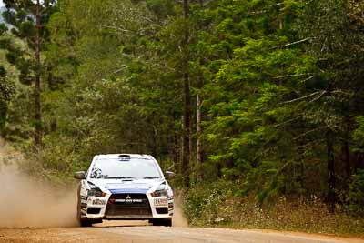 18;1-August-2010;ARC;Australia;Australian-Rally-Championship;Evo-10;Imbil;John-McCarthy;Mitsubishi-Lancer;Mitsubishi-Lancer-Evolution-X;QLD;Queensland;Sachs-Rally-Team;Steven-Shepheard;Sunshine-Coast;auto;motorsport;racing;telephoto