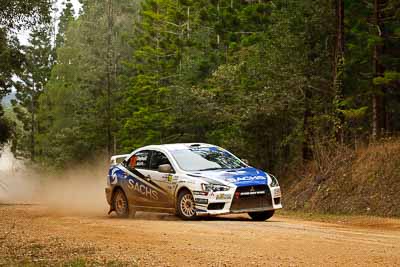 18;1-August-2010;ARC;Australia;Australian-Rally-Championship;Evo-10;Imbil;John-McCarthy;Mitsubishi-Lancer;Mitsubishi-Lancer-Evolution-X;QLD;Queensland;Sachs-Rally-Team;Steven-Shepheard;Sunshine-Coast;auto;motorsport;racing;telephoto