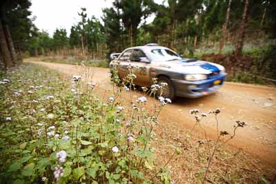 28;1-August-2010;ARC;Australia;Australian-Rally-Championship;Imbil;John-Murray;QLD;Queensland;Robert-Selby-Wood;Subaru-Impreza-WRX-STI;Sunshine-Coast;auto;motorsport;racing;wide-angle