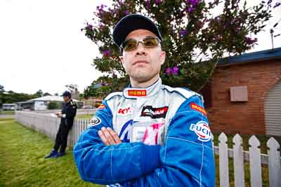 1-August-2010;APRC;Asia-Pacific-Rally-Championship;Atsushi-Masumura;Australia;Imbil;QLD;Queensland;Sunshine-Coast;auto;motorsport;portrait;racing;service-centre;service-park;wide-angle