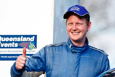 1-August-2010;APRC;Asia-Pacific-Rally-Championship;Australia;Glen-Raymond;Imbil;QLD;Queensland;Sunshine-Coast;auto;celebration;motorsport;official-finish;podium;portrait;racing;super-telephoto