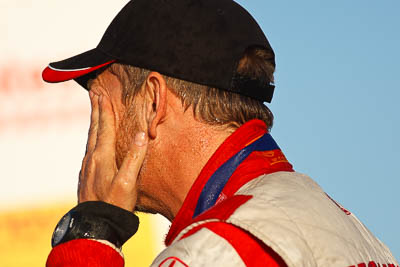 1-August-2010;ARC;Australia;Australian-Rally-Championship;Glen-Weston;Imbil;QLD;Queensland;Sunshine-Coast;auto;celebration;motorsport;official-finish;podium;portrait;racing;super-telephoto