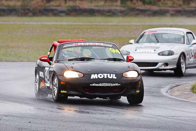 94;25-September-2010;Ashley-Miller;Australia;Dark-Horse-Racing;Geoff-Marsh;Mazda-MX‒5;Mazda-MX5;Mazda-Miata;Morgan-Park-Raceway;QLD;Queensland;Warwick;auto;motorsport;racing;super-telephoto