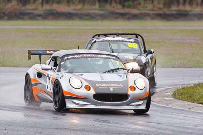 71;25-September-2010;Australia;Lotus-Elise;Max-Baerlocher;Morgan-Park-Raceway;Peter-Lucas;QLD;Queensland;Warwick;auto;motorsport;racing;super-telephoto