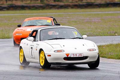 7;25-September-2010;Australia;Mazda-MX‒5;Mazda-MX5;Mazda-Miata;Morgan-Park-Raceway;Paul-Chapman;Paul-Keefer;QLD;Queensland;Warwick;auto;motorsport;racing;super-telephoto