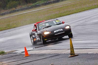 94;25-September-2010;Ashley-Miller;Australia;Dark-Horse-Racing;Geoff-Marsh;Mazda-MX‒5;Mazda-MX5;Mazda-Miata;Morgan-Park-Raceway;QLD;Queensland;Warwick;auto;motorsport;racing;super-telephoto