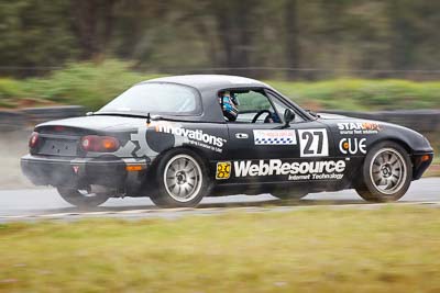 27;25-September-2010;Australia;Mazda-MX‒5;Mazda-MX5;Mazda-Miata;Morgan-Park-Raceway;QLD;Queensland;Stuart-Mullins;Warwick;auto;motorsport;racing;super-telephoto