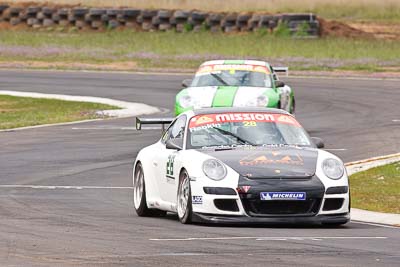 28;25-September-2010;Australia;Brad-Rankin;Morgan-Park-Raceway;Porsche-997-GT3-Cup;QLD;Queensland;Warwick;auto;motorsport;racing;super-telephoto