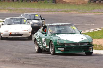 16;25-September-2010;Australia;Datsun-240Z;Jason-Lea;Matthew-Ryeland;Morgan-Park-Raceway;QLD;Queensland;Warwick;auto;motorsport;racing;super-telephoto