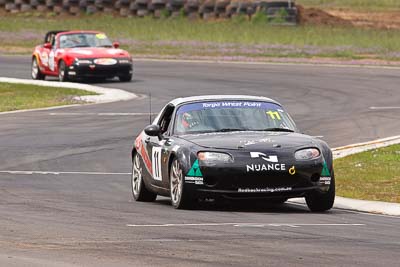 11;25-September-2010;Adam-Spence;Australia;Geoff-Kennedy;Mazda-MX‒5;Mazda-MX5;Mazda-Miata;Morgan-Park-Raceway;QLD;Queensland;Warwick;auto;motorsport;racing;super-telephoto