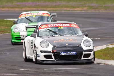 28;25-September-2010;Australia;Brad-Rankin;Morgan-Park-Raceway;Porsche-997-GT3-Cup;QLD;Queensland;Warwick;auto;motorsport;racing;super-telephoto