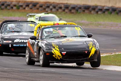 82;25-September-2010;Australia;Greg-Quince;Mazda-MX‒5;Mazda-MX5;Mazda-Miata;Morgan-Park-Raceway;QLD;Queensland;Topshot;Warwick;auto;motorsport;racing;super-telephoto