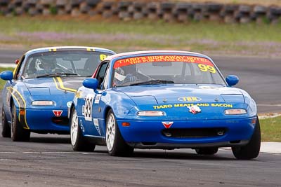 99;25-September-2010;Australia;Kevin-Brown;Luke-Brown;Mazda-MX‒5;Mazda-MX5;Mazda-Miata;Morgan-Park-Raceway;QLD;Queensland;Warwick;auto;motorsport;racing;super-telephoto