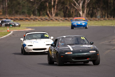 65;25-September-2010;Australia;Daniel-Deckers;Mazda-MX‒5;Mazda-MX5;Mazda-Miata;Michael-Hall;Morgan-Park-Raceway;QLD;Queensland;Warwick;auto;motorsport;racing;super-telephoto