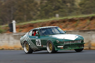 16;25-September-2010;Australia;Datsun-240Z;Jason-Lea;Matthew-Ryeland;Morgan-Park-Raceway;QLD;Queensland;Warwick;auto;motorsport;racing;super-telephoto