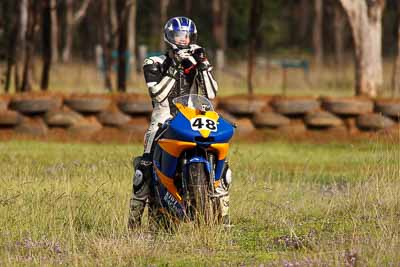 48;25-September-2010;Australia;Daniel-Labrum;Morgan-Park-Raceway;QLD;Queensland;Topshot;Warwick;Yamaha-R6;auto;motorbike;motorsport;racing;super-telephoto