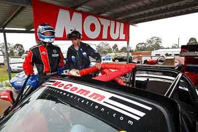 94;26-September-2010;Ashley-Miller;Australia;Dark-Horse-Racing;Morgan-Park-Raceway;QLD;Queensland;Warwick;auto;motorsport;portrait;racing;wide-angle