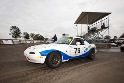 75;26-September-2010;Australia;Christopher-Deckers;Mazda-MX‒5;Mazda-MX5;Mazda-Miata;Morgan-Park-Raceway;Nathan-Keogh;QLD;Queensland;Warwick;auto;motorsport;racing;wide-angle