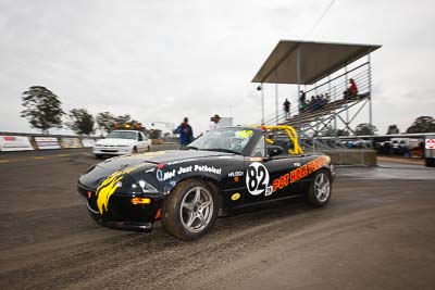 82;26-September-2010;Australia;Greg-Quince;Mazda-MX‒5;Mazda-MX5;Mazda-Miata;Morgan-Park-Raceway;QLD;Queensland;Warwick;auto;motorsport;racing;wide-angle