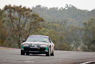 11;26-September-2010;Adam-Spence;Australia;Geoff-Kennedy;Mazda-MX‒5;Mazda-MX5;Mazda-Miata;Morgan-Park-Raceway;QLD;Queensland;Warwick;auto;motorsport;racing;super-telephoto