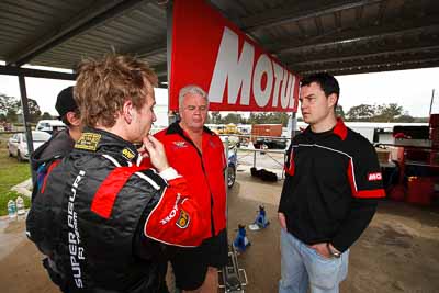 26-September-2010;Ashley-Miller;Australia;Dark-Horse-Racing;Errol-Davidson;Geoff-Marsh;Morgan-Park-Raceway;QLD;Queensland;Warwick;auto;motorsport;portrait;racing;wide-angle