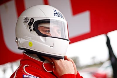 26-September-2010;50mm;Australia;Dark-Horse-Racing;Geoff-Marsh;Morgan-Park-Raceway;QLD;Queensland;Warwick;auto;helmet;motorsport;portrait;racing