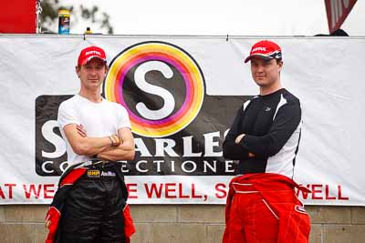 26-September-2010;Ashley-Miller;Australia;Dark-Horse-Racing;Geoff-Marsh;Morgan-Park-Raceway;QLD;Queensland;Warwick;auto;motorsport;portrait;racing;telephoto