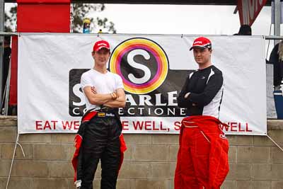 26-September-2010;Ashley-Miller;Australia;Dark-Horse-Racing;Geoff-Marsh;Morgan-Park-Raceway;QLD;Queensland;Warwick;auto;motorsport;portrait;racing;telephoto