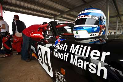 94;26-September-2010;Ashley-Miller;Australia;Dark-Horse-Racing;Geoff-Marsh;Mazda-MX‒5;Mazda-MX5;Mazda-Miata;Morgan-Park-Raceway;QLD;Queensland;Warwick;auto;helmet;motorsport;racing;wide-angle