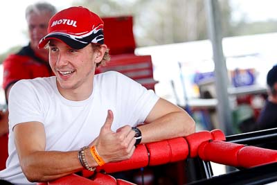 26-September-2010;Ashley-Miller;Australia;Dark-Horse-Racing;Morgan-Park-Raceway;QLD;Queensland;Warwick;auto;motorsport;portrait;racing;telephoto