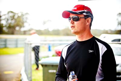 26-September-2010;Australia;Dark-Horse-Racing;Geoff-Marsh;Morgan-Park-Raceway;QLD;Queensland;Warwick;auto;motorsport;portrait;racing;telephoto