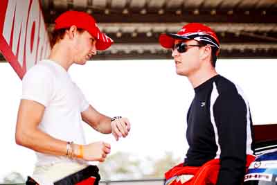 26-September-2010;50mm;Ashley-Miller;Australia;Dark-Horse-Racing;Geoff-Marsh;Morgan-Park-Raceway;QLD;Queensland;Warwick;auto;motorsport;portrait;racing