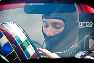 26-September-2010;Ashley-Miller;Australia;Dark-Horse-Racing;Morgan-Park-Raceway;QLD;Queensland;Warwick;auto;helmet;in‒car;motorsport;racing;super-telephoto