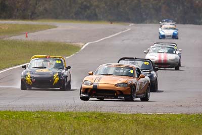 1;26-September-2010;Australia;David-Raddatz;Mazda-MX‒5;Mazda-MX5;Mazda-Miata;Morgan-Park-Raceway;QLD;Queensland;Rob-Hay;Warwick;auto;motorsport;racing;super-telephoto