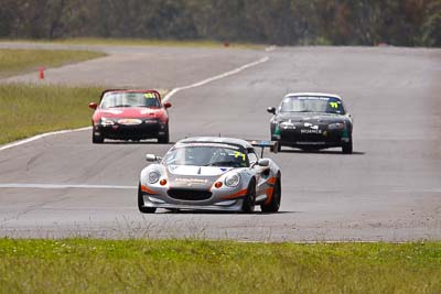 71;26-September-2010;Australia;Lotus-Elise;Max-Baerlocher;Morgan-Park-Raceway;Peter-Lucas;QLD;Queensland;Warwick;auto;motorsport;racing;super-telephoto