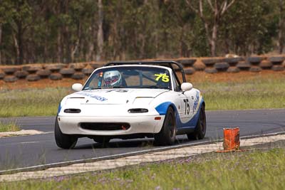 75;26-September-2010;Australia;Christopher-Deckers;Mazda-MX‒5;Mazda-MX5;Mazda-Miata;Morgan-Park-Raceway;Nathan-Keogh;QLD;Queensland;Warwick;auto;motorsport;racing;super-telephoto