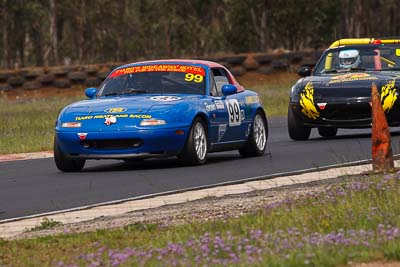 99;26-September-2010;Australia;Kevin-Brown;Luke-Brown;Mazda-MX‒5;Mazda-MX5;Mazda-Miata;Morgan-Park-Raceway;QLD;Queensland;Warwick;auto;motorsport;racing;super-telephoto