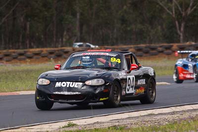 94;26-September-2010;Ashley-Miller;Australia;Dark-Horse-Racing;Geoff-Marsh;Mazda-MX‒5;Mazda-MX5;Mazda-Miata;Morgan-Park-Raceway;QLD;Queensland;Warwick;auto;motorsport;racing;super-telephoto