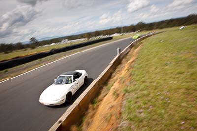 7;26-September-2010;Australia;Mazda-MX‒5;Mazda-MX5;Mazda-Miata;Morgan-Park-Raceway;Paul-Chapman;Paul-Keefer;QLD;Queensland;Warwick;auto;motorsport;racing;wide-angle