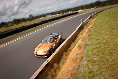 1;26-September-2010;Australia;David-Raddatz;Mazda-MX‒5;Mazda-MX5;Mazda-Miata;Morgan-Park-Raceway;QLD;Queensland;Rob-Hay;Warwick;auto;motorsport;racing;wide-angle