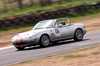 88;26-September-2010;Australia;Mazda-MX‒5;Mazda-MX5;Mazda-Miata;Michael-Sukahar;Morgan-Park-Raceway;QLD;Queensland;Warwick;auto;motorsport;racing;super-telephoto