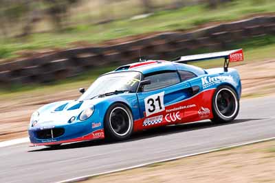 31;26-September-2010;Australia;Geoff-Noble;Lotus-Elise-HPE;Morgan-Park-Raceway;QLD;Queensland;Tim-Mackie;Warwick;auto;motorsport;racing;super-telephoto