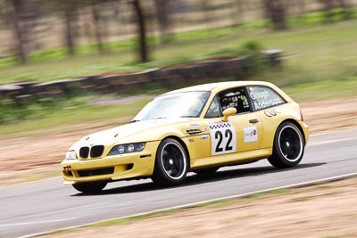 22;26-September-2010;Australia;BMW-M-Coupe;Brian-Anderson;Chris-Gough;Morgan-Park-Raceway;QLD;Queensland;Warwick;auto;motorsport;racing;super-telephoto