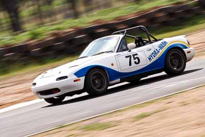 75;26-September-2010;Australia;Christopher-Deckers;Mazda-MX‒5;Mazda-MX5;Mazda-Miata;Morgan-Park-Raceway;Nathan-Keogh;QLD;Queensland;Warwick;auto;motorsport;racing;super-telephoto